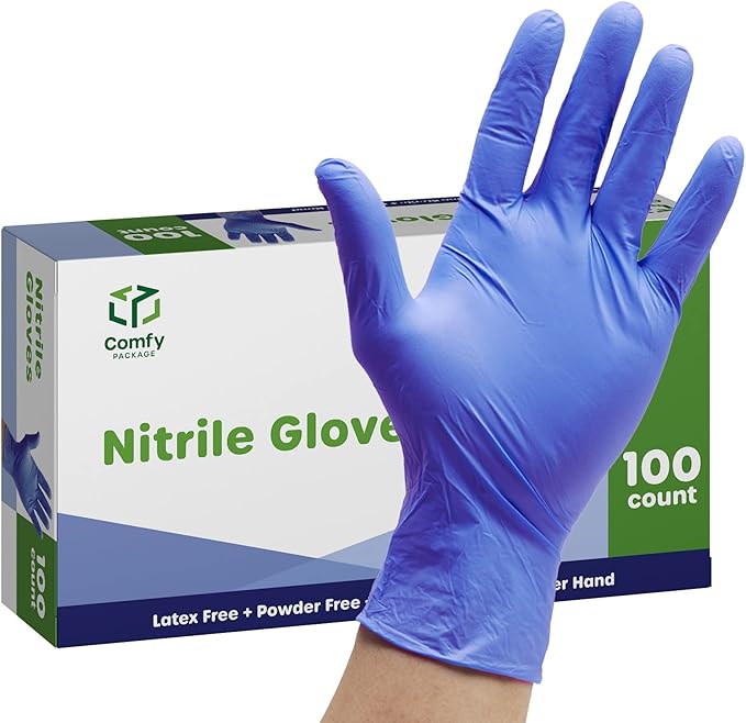 Nitrile disposable gloves
