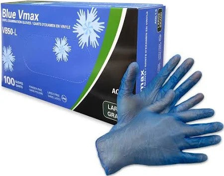 Vmax Vinyl Examination Gloves
